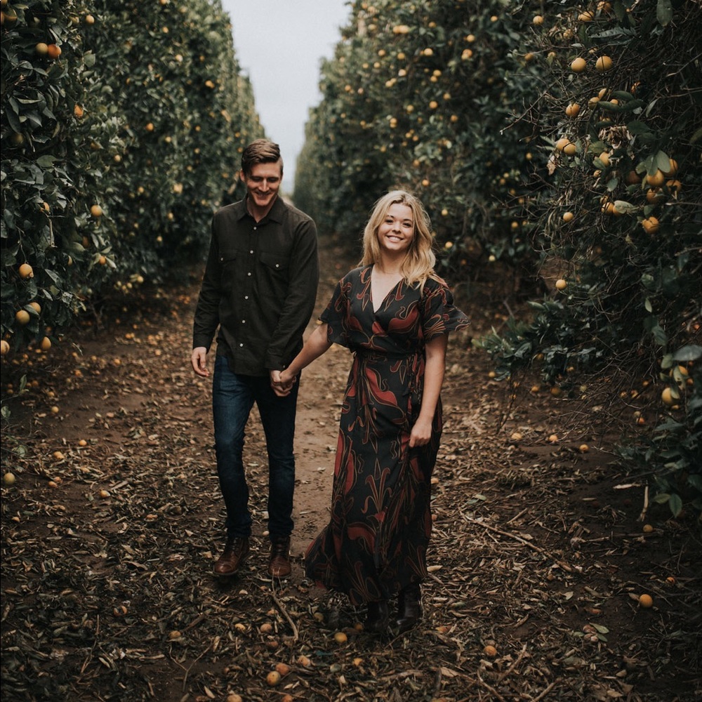 Free people wrap dress size small